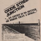 Flyer for a showing of Oxide Street Junction at the Sydney Filmmakers Coop. (1979)