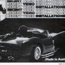 Randelli graphic from the catalogue sheet for Recent Australian Video Installation at ACCA, Melbourne, 1986.