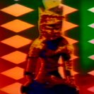Frame from TV Buddha (Homage to Nam June Paik)
