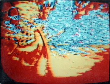 Video feedback by Joseph el Khouri [photo: S Jones]