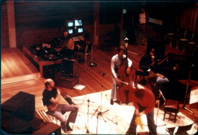 During the set up for Regions. clockwise from left Gregg Howard, Stephen Jones, Colin Brumby, Philip Bracanin, Elaine Dobson and Howard Davidson.