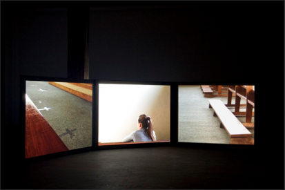 Kate Murphy, Rehearsal (for Saint Vitus), Installation View, Artspace, Sydney, 2009