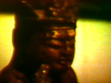 Frame from TV Buddha (Homage to Nam June Paik)