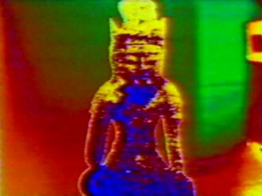 Frame from TV Buddha (Homage to Nam June Paik)