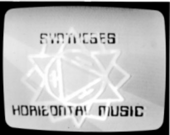 Title frame from Syntheses: Horizontal Music