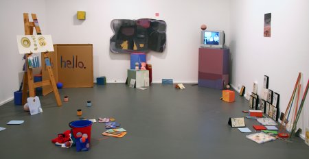 Matthew Tumbers, Gumnut Xanadu IV: We Could Be Heroes in Publicity, installation view, Contemporary Art Centre of South Australia, Adelaide, 2007