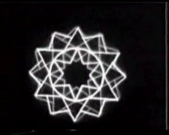 Yantra generated with the PDP8 at Sydney Uni by Ariel. (1974)